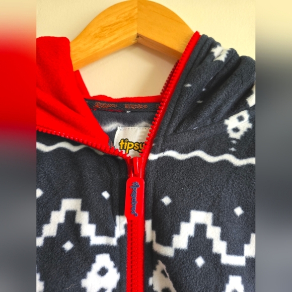 NWT!! Tipsy Elves, Women's Blue Reindeer Jumpsuit, NEW! - $89.95 - Picture 10 of 16